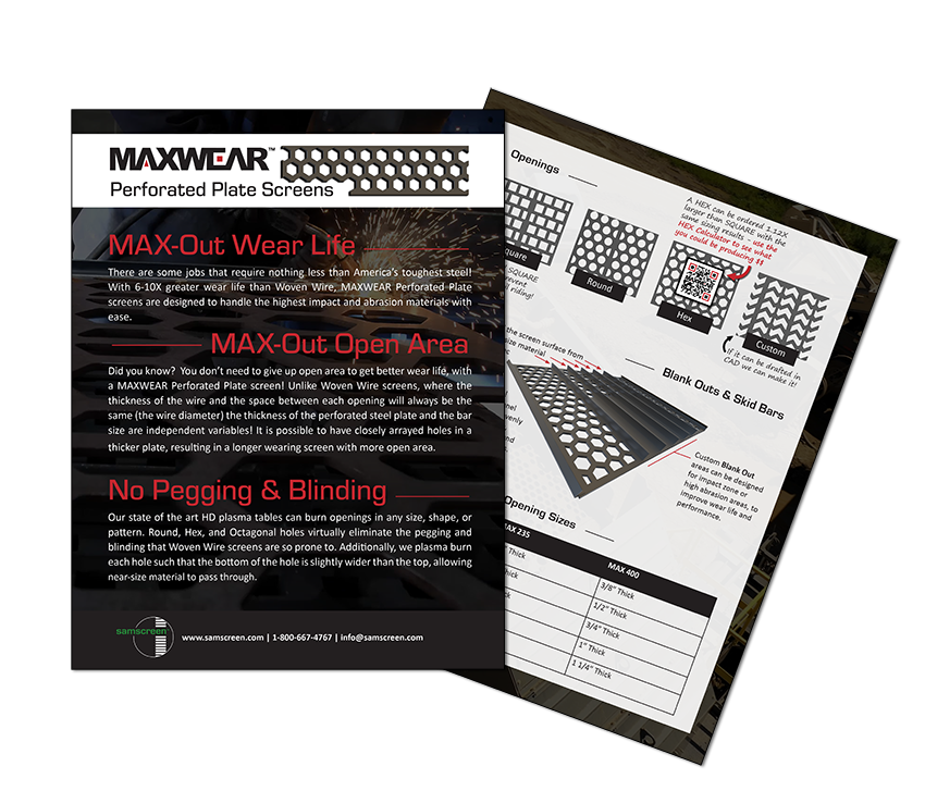 MAXWEAR Perf Plate Brochure